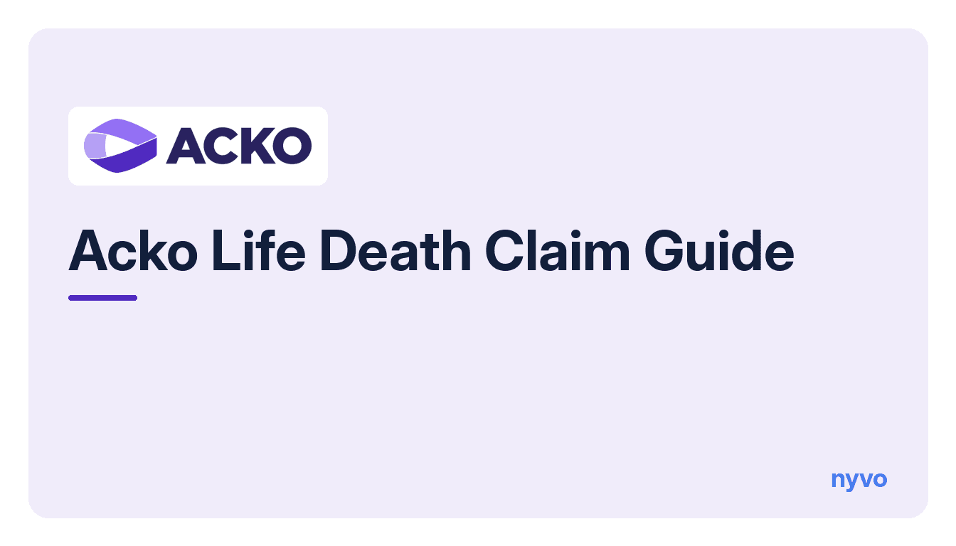 Card for the Acko Life Death Claim Guide