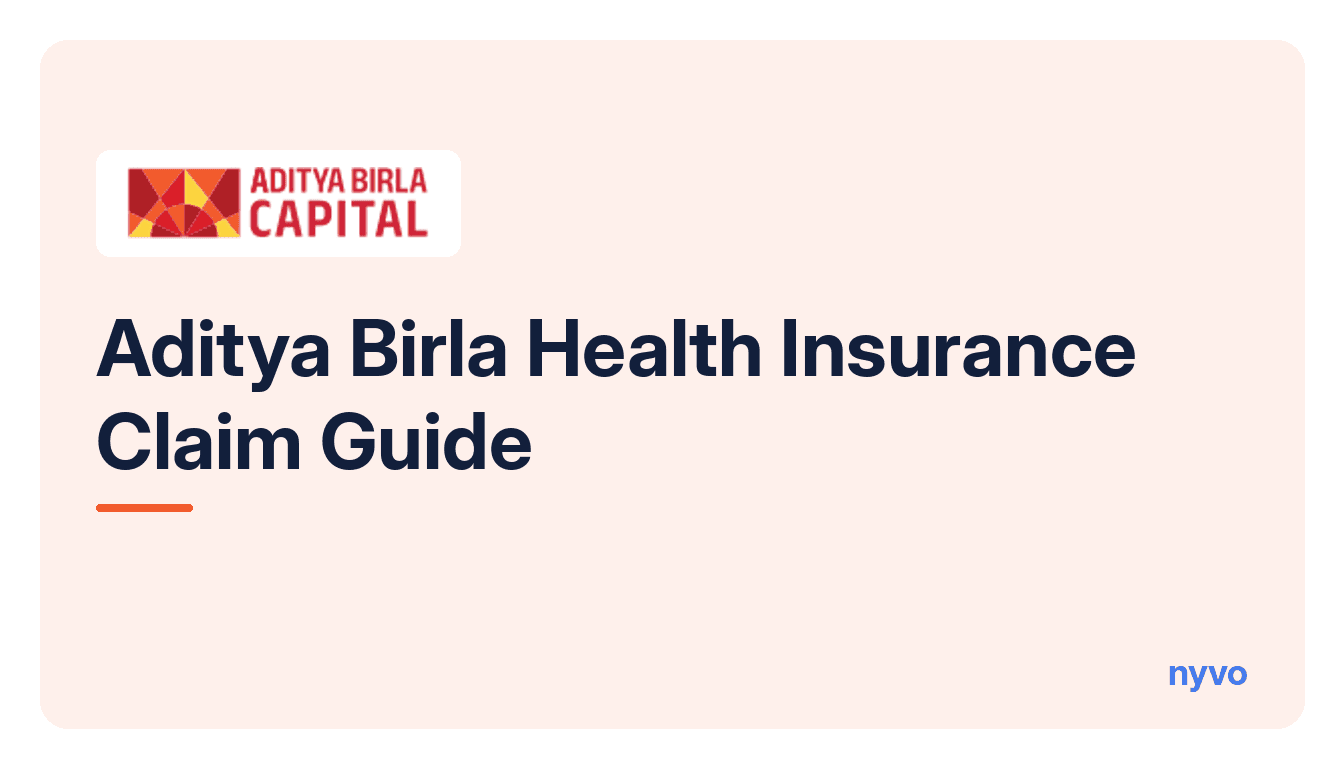 Card for the Aditya Birla Health Insurance Claim Guide
