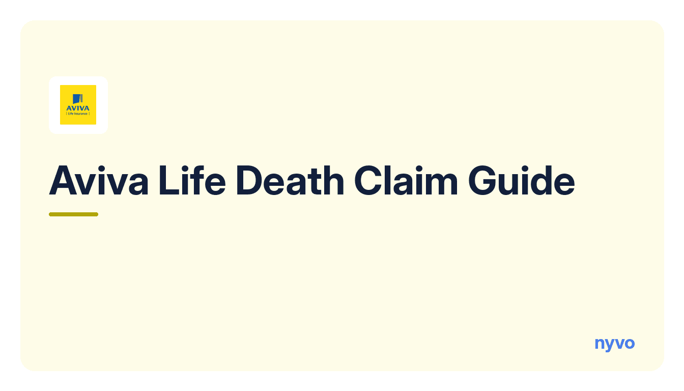 Card for the Aviva Life Death Claim Guide