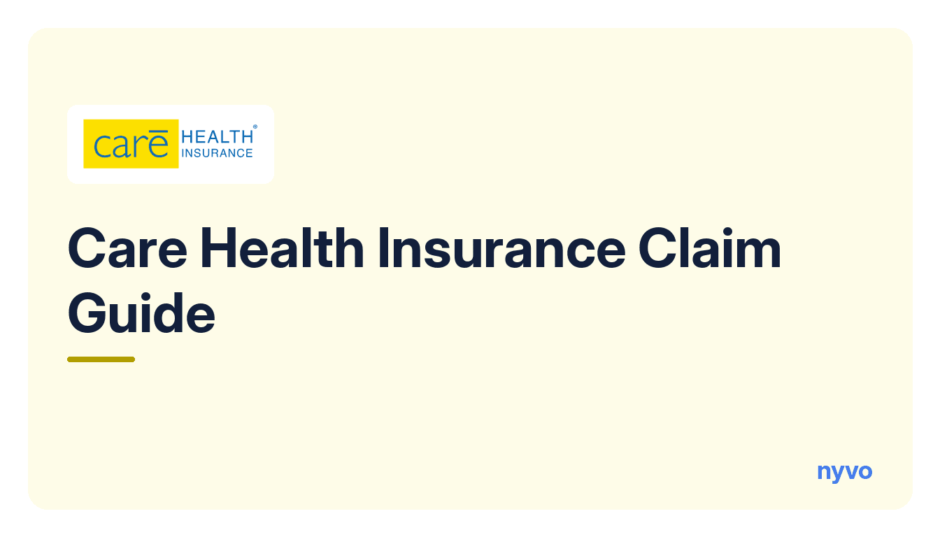 Card for the Care Health Insurance Claim Guide