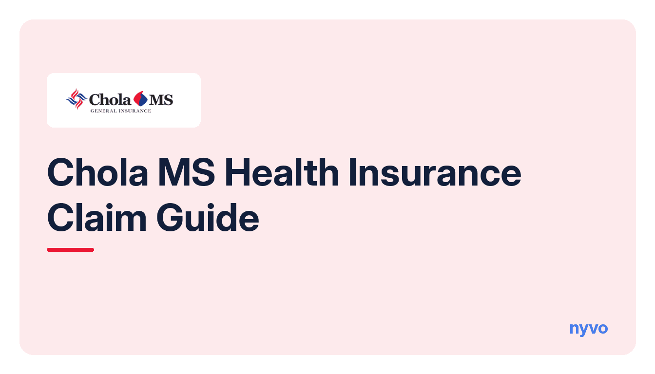 Card for the Chola MS Health Insurance Claim Guide