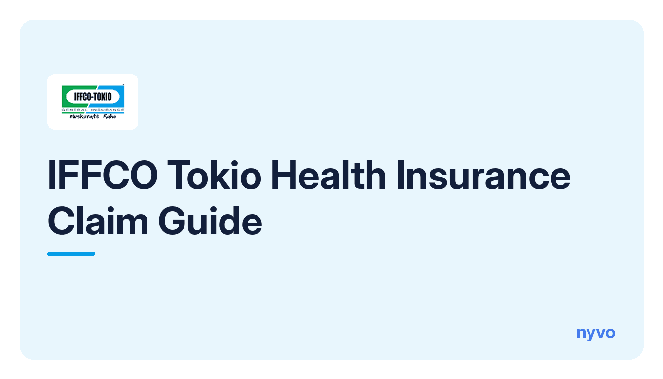 Card for the IFFCO Tokio Health Insurance Claim Guide