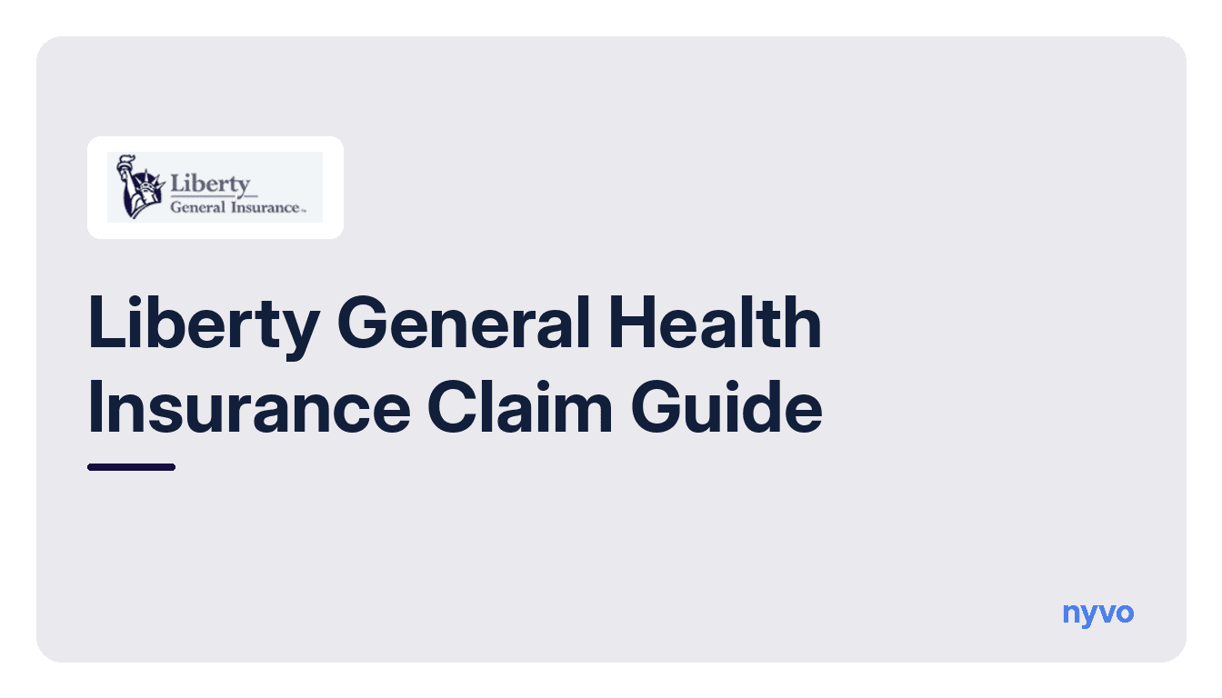 Card for the Liberty General Health Insurance Claim Guide
