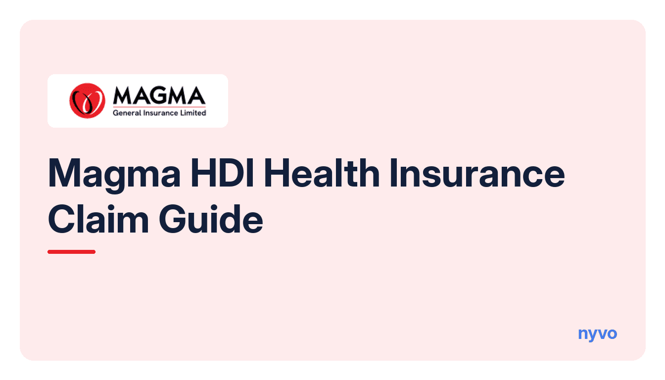 Card for the Magma HDI Health Insurance Claim Guide