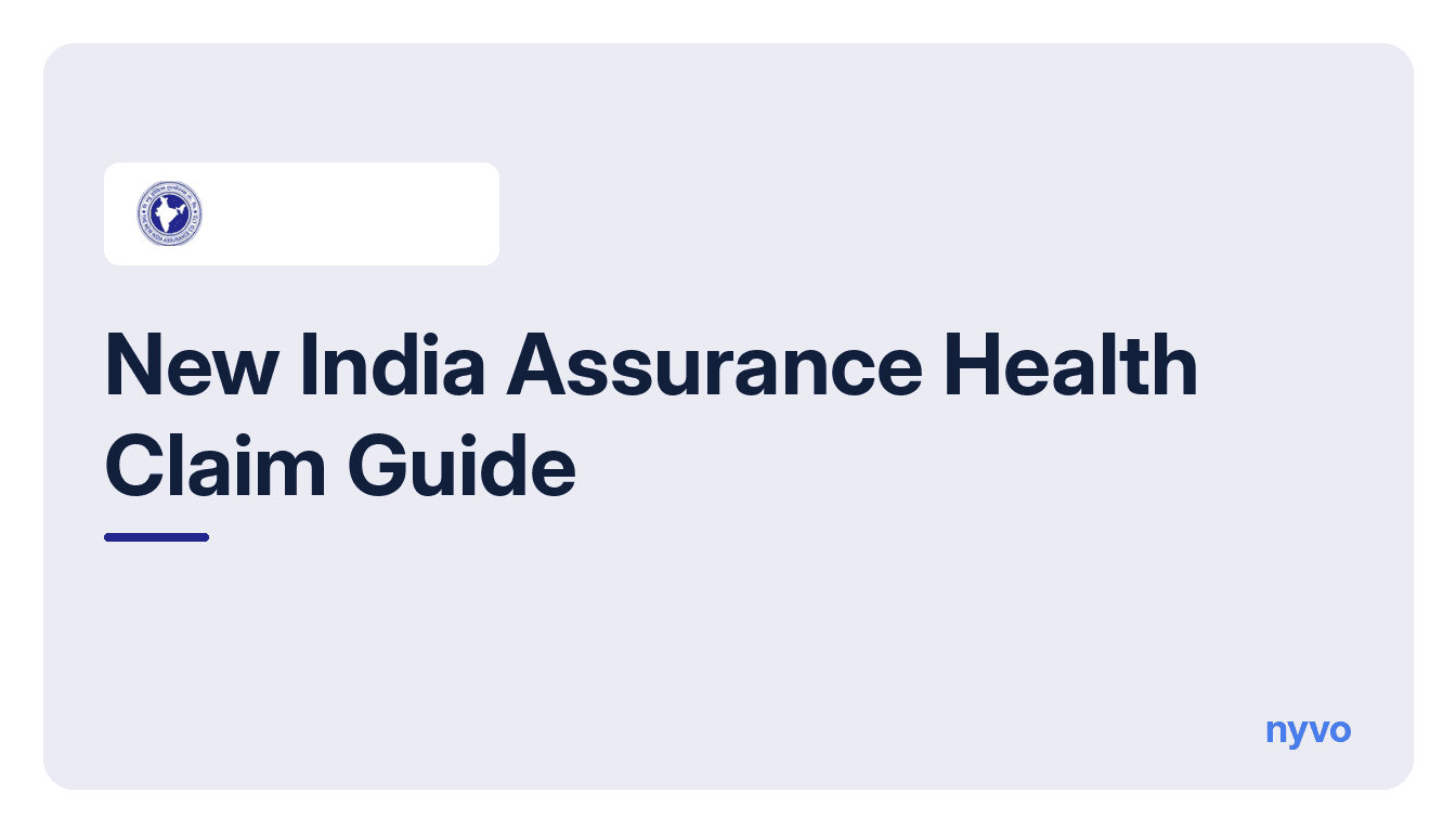 Card for the New India Assurance Health Claim Guide