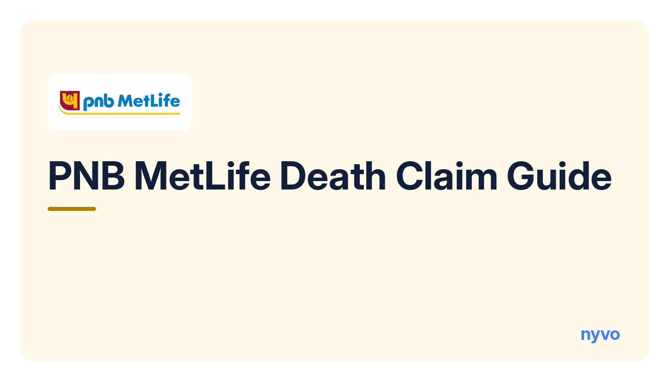 Card for the PNB MetLife Death Claim Guide