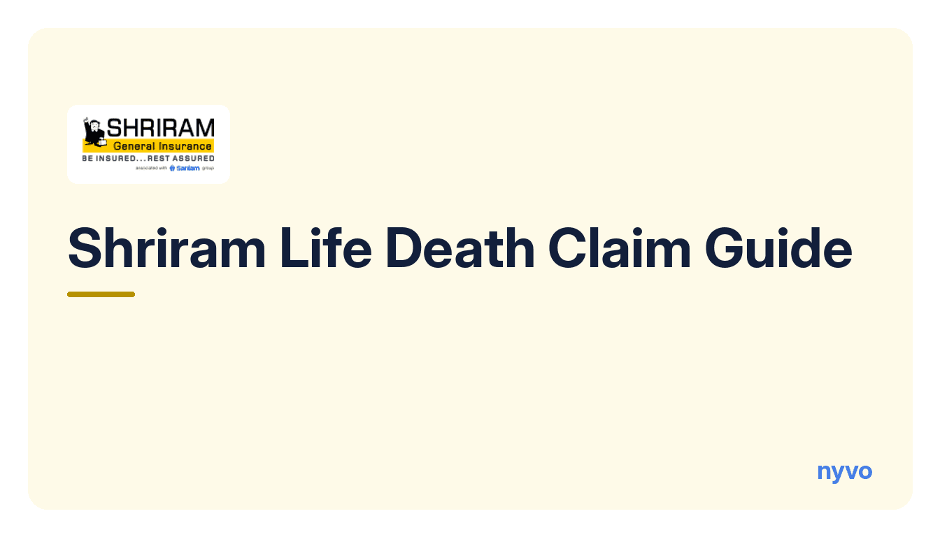 Card for the Shriram Life Death Claim Guide