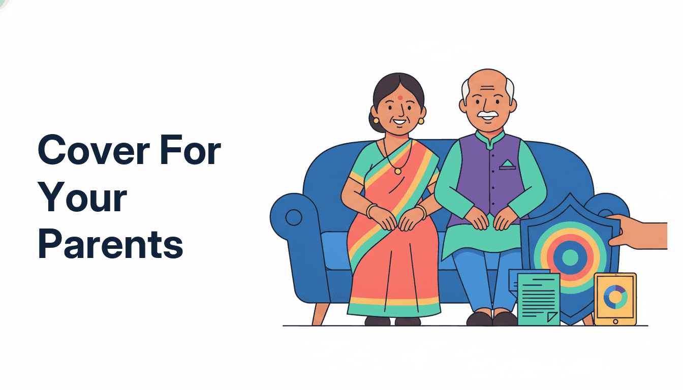 An adult child arranging health cover for a parent
