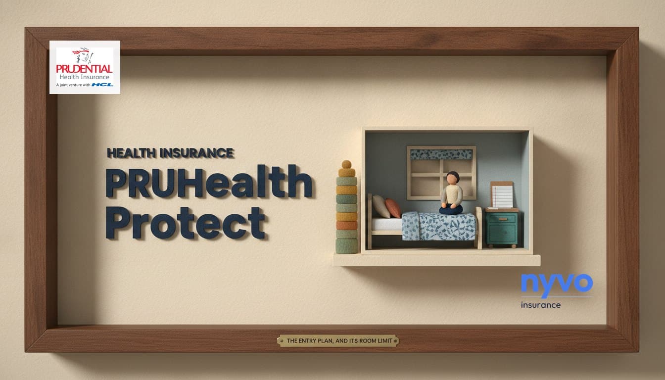Paper-craft diorama for PRUHealth Protect