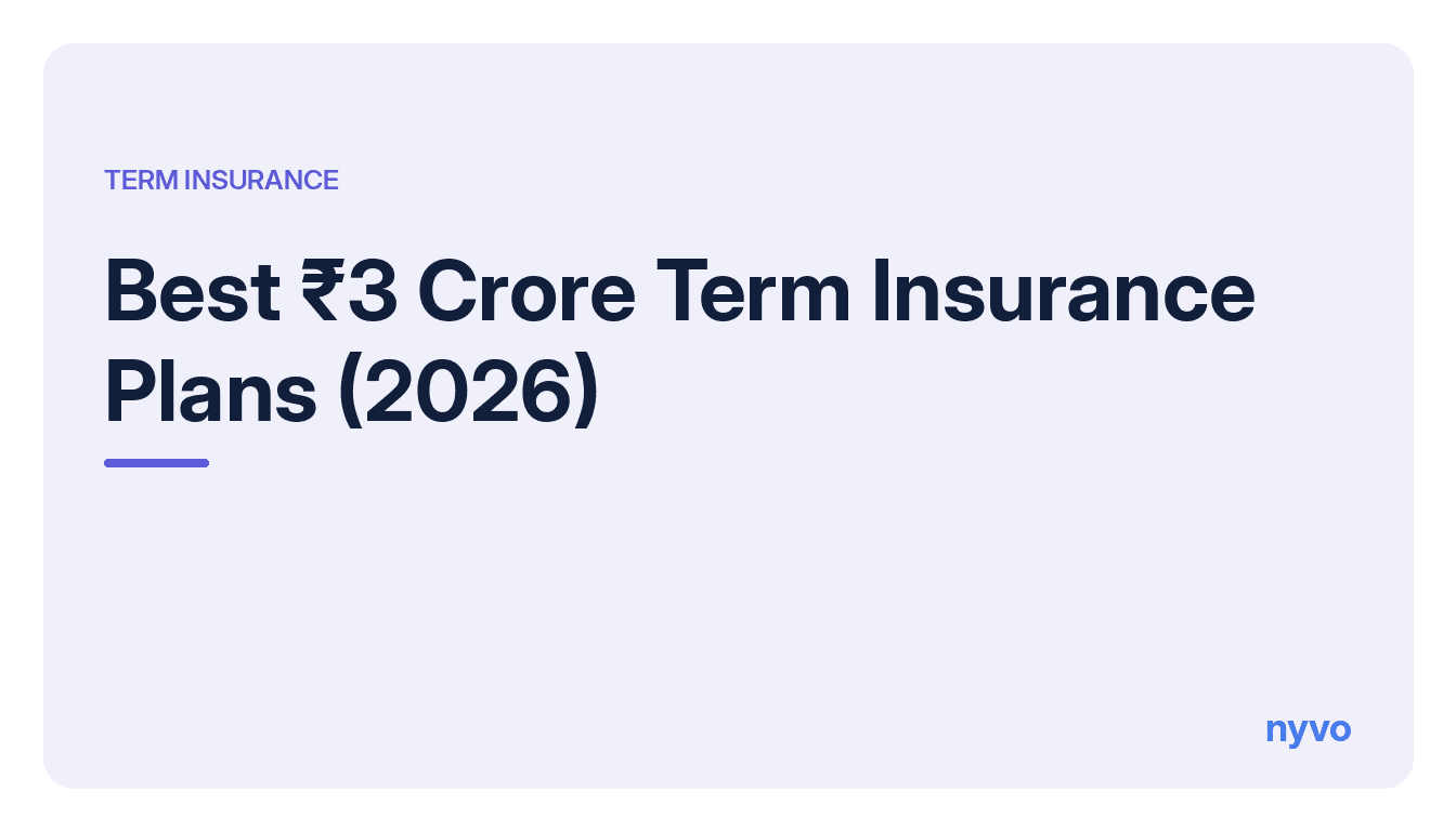 Card reading Best ₹3 Crore Term Insurance Plans (2026)