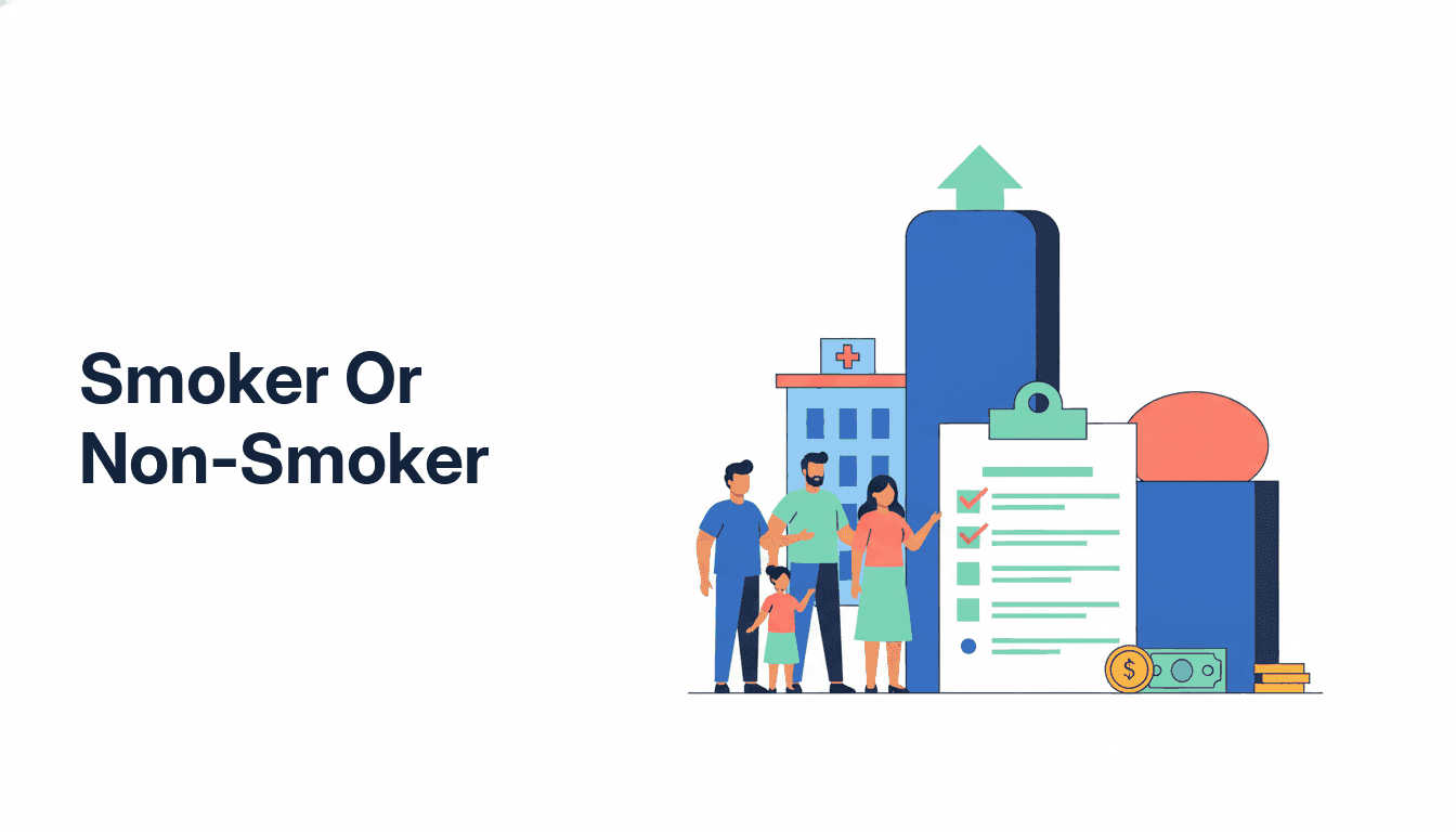A shorter non-smoker premium bar beside a taller smoker premium bar with a stethoscope nearby
