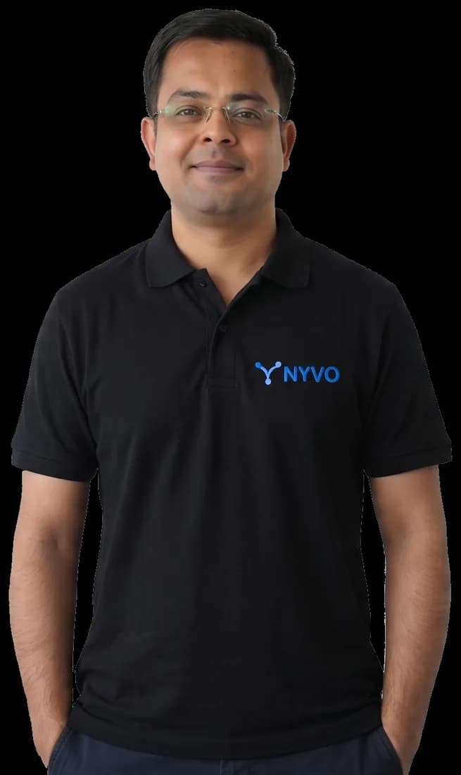 Harsh Soni, founder of nyvo
