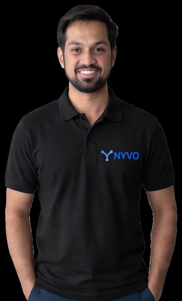 Kshitij Jain, founder of nyvo
